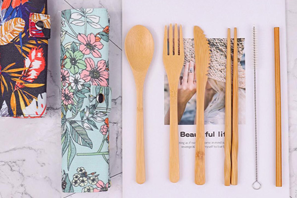 Bamboo Cutlery Set